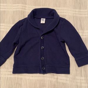 Old Navy cardigan with elbow patches.